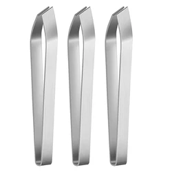 Kitchen Gadget stainless steel precise tongs Pliers Remover Tool fish bone chef tweezers