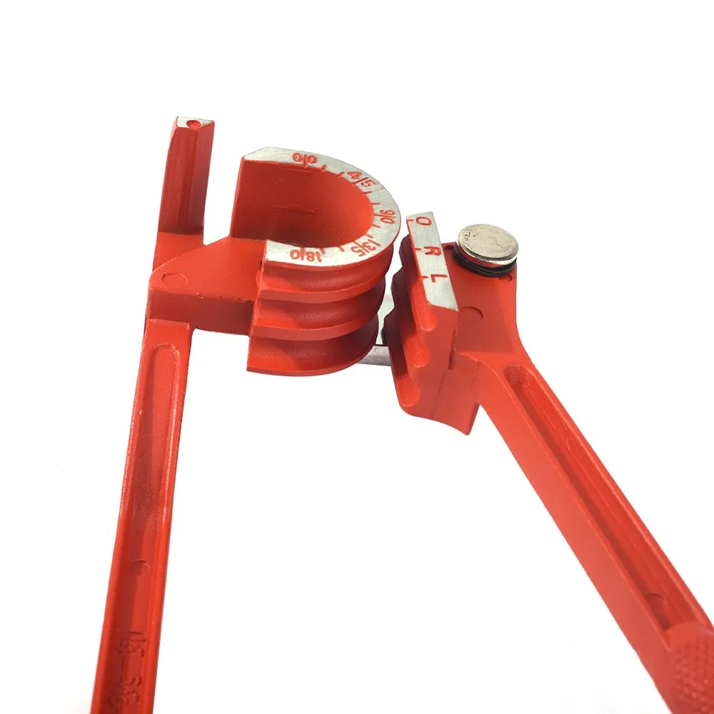 3-in1 Thin Tube Manual Pipe Bender Three-Slot Design Labor-Saving Durable Wear-Resistant Pipe Bender