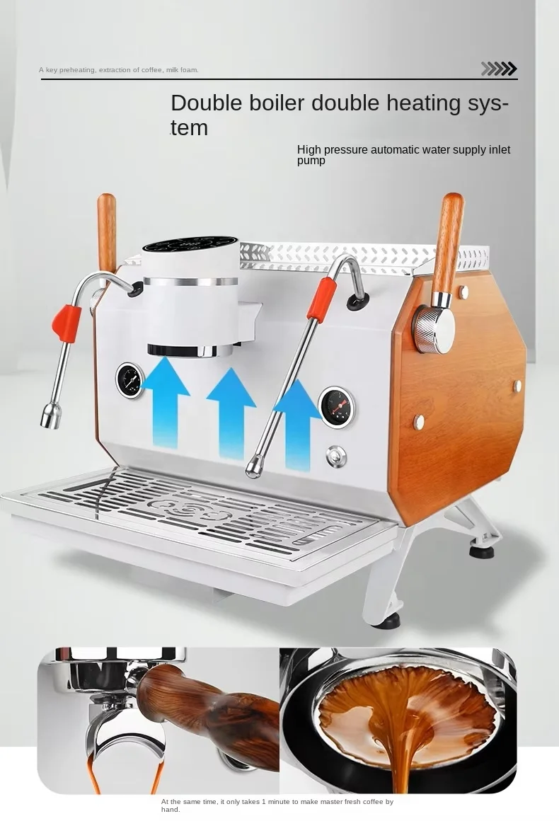 Coffee Maker Machine Home Use Automatic Espresso Professional Coffee Machine For Business S3