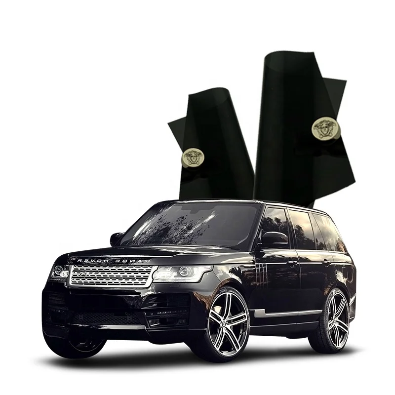 KABINSHI Top Quality 1mil 1ply 05% VLT Mirror Heat Rejection 50CM*3M Tint Car Stickers Dark Black Window Film Plastic PET Films