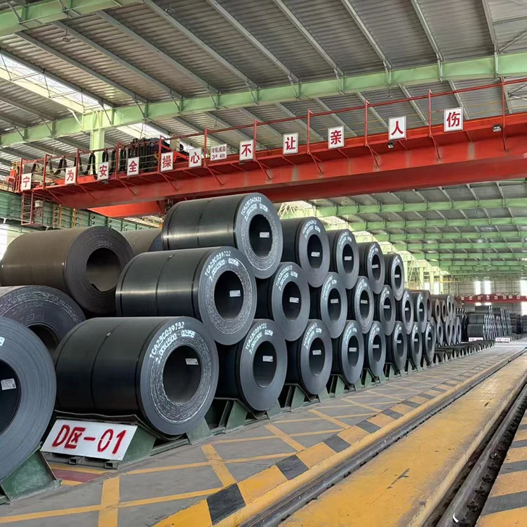 Factory Manufacturer Black Iron Metal St37 S235Jr S355Jr Sae1006 Q235B Ss400 Astm A36 HRC Hot Rolled Carbon Steel Coil