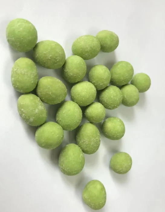 Популярная еда хороший вкус сертификат OEM BRC жареный арахис с покрытием васаби