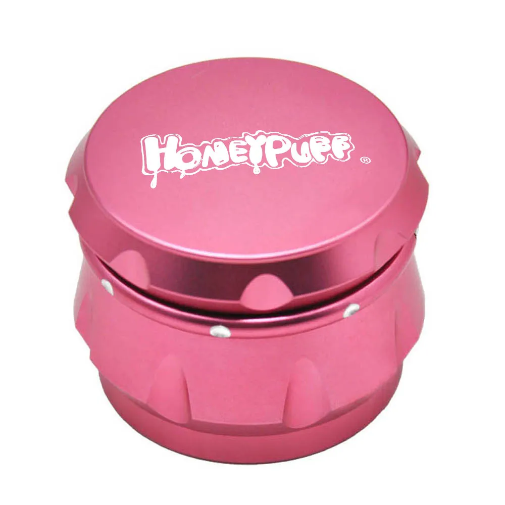 
Wholesale 63mm Custom Logon Zinc Alloy Grinder Degradable Metal Herb Grinders 