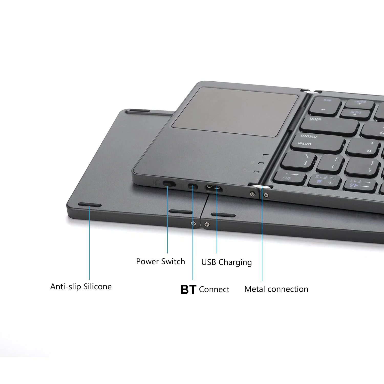 High Quality 60% Free Samples English Qwerty Switch Film Foldable Keyboard For Mobile Phones