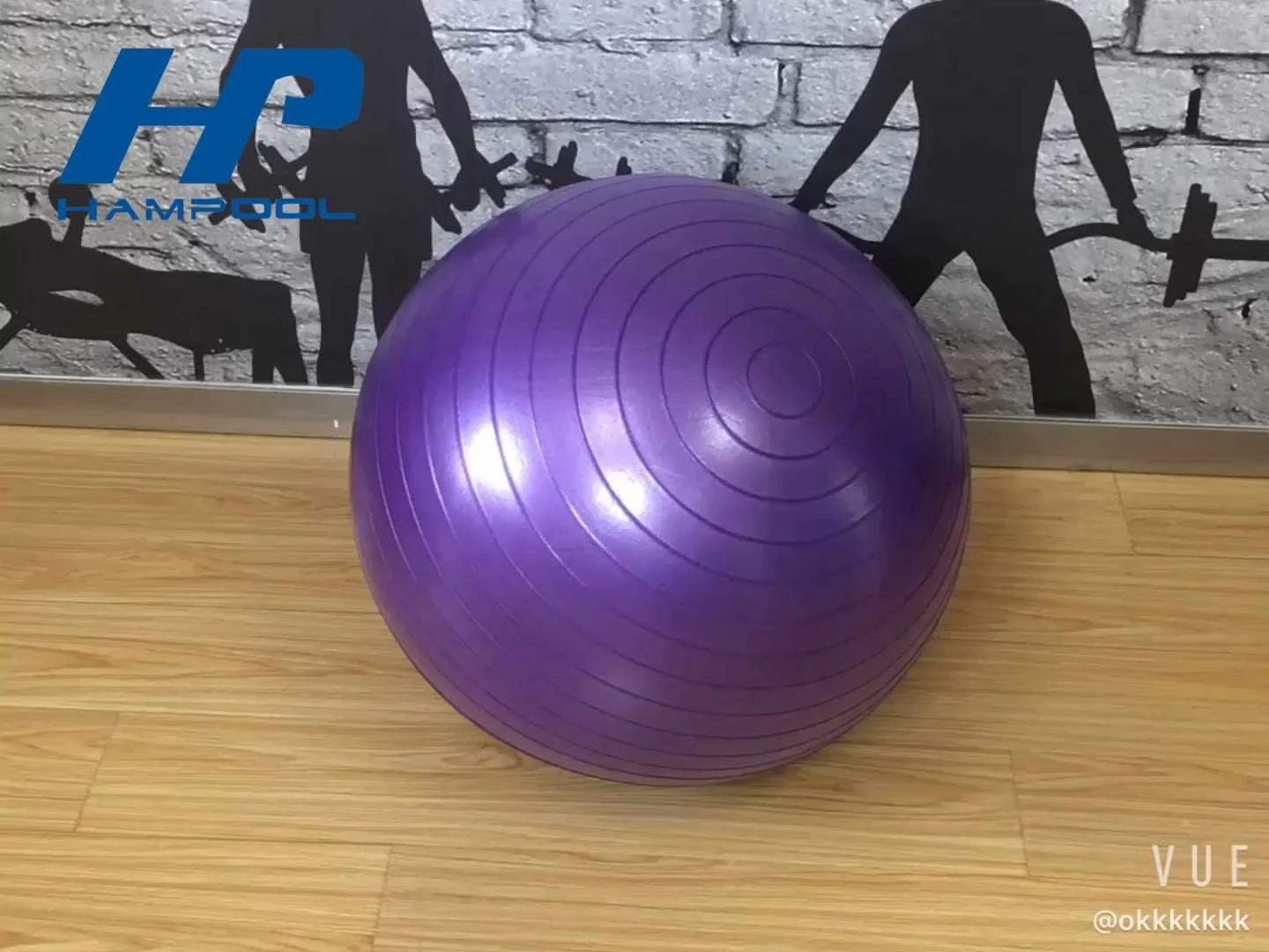 
Practical fitness exercise environmental protection yoga ball balance PVC yoga ball 