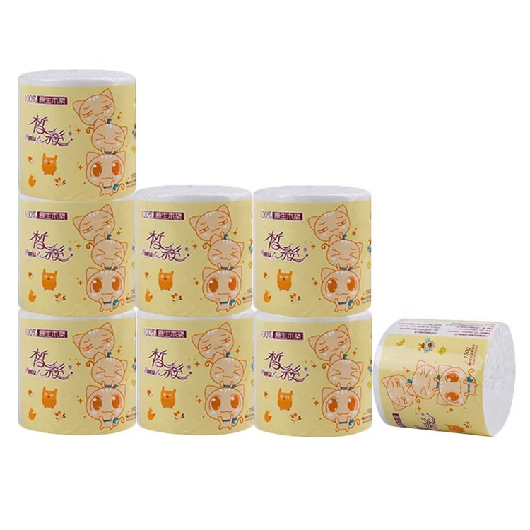 Sanitary paper biodegradable tissue toilet paper