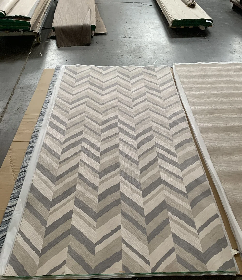 Special Design Kaiyuan Engineered veneer plaid wood