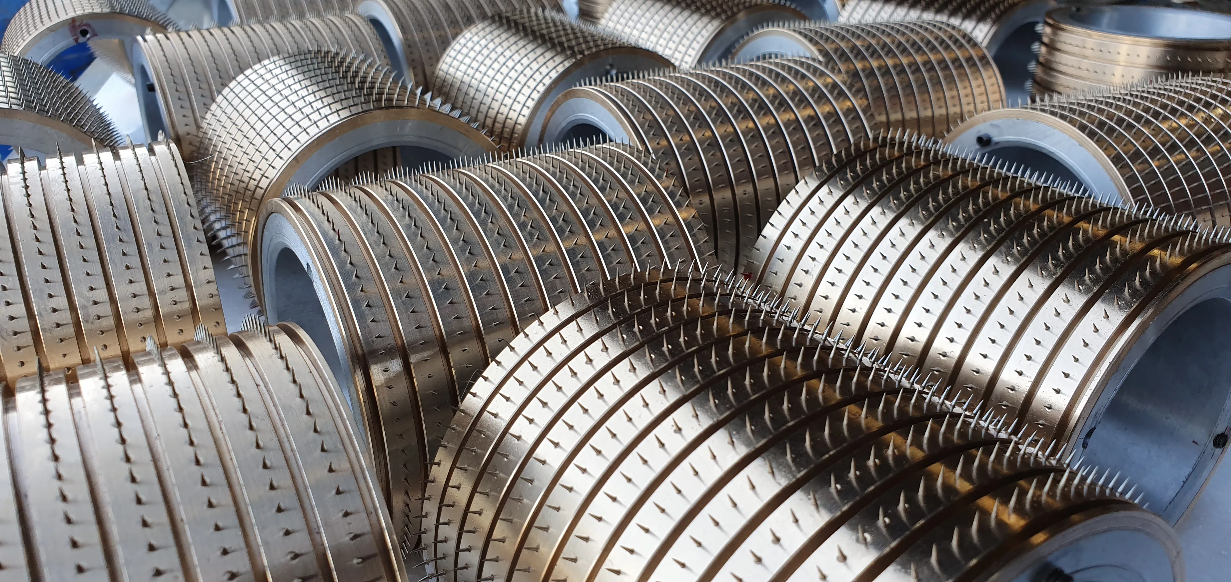 pinned Brass Roller Spiked Roller Perforating Roller with best price