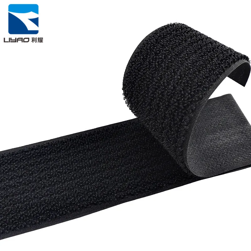 30mm 38mm 50mm Soft Material Garment Home Textile Usage Hook And Loop On One Side