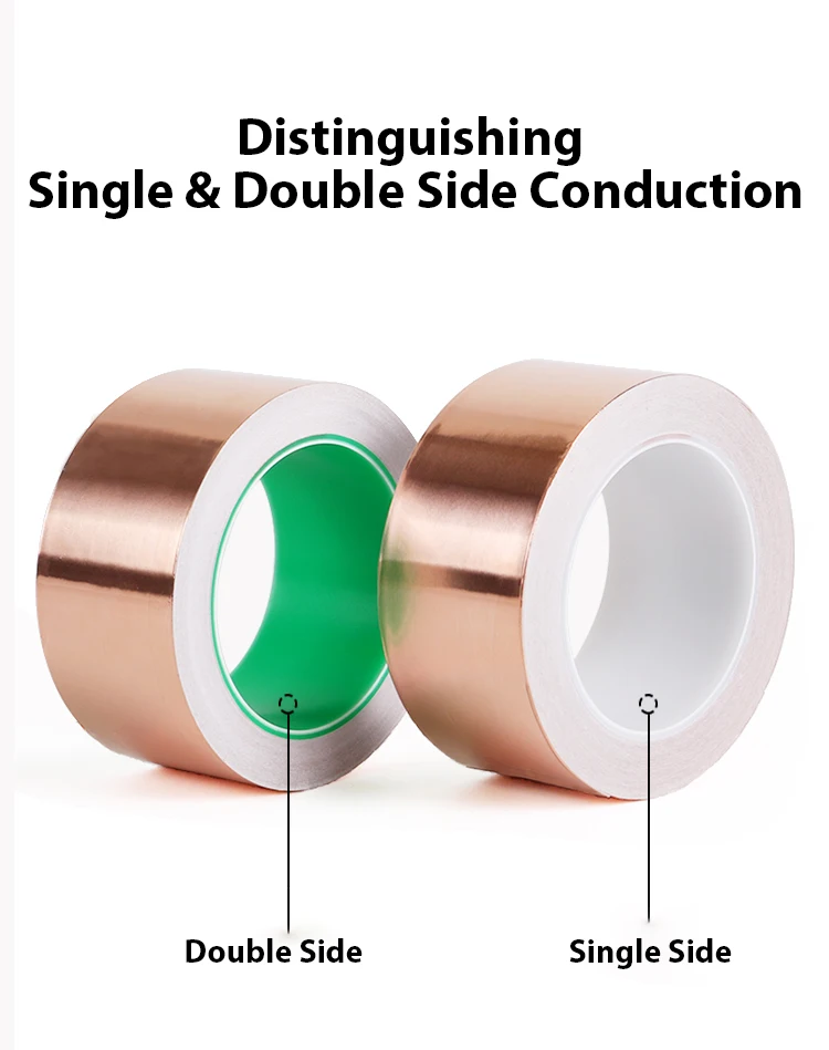 High Quality Top Selling 2 In Copper Foil Tape Cupper Foil Tape Stained Glass Copper Foil Tape