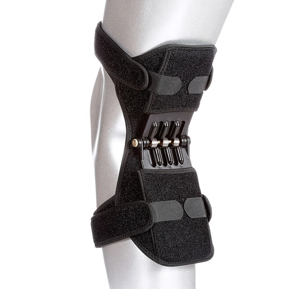 Power Booster Lifts Spring Force Knee Joint Support Pads Knee Patella Strap Knee Booster