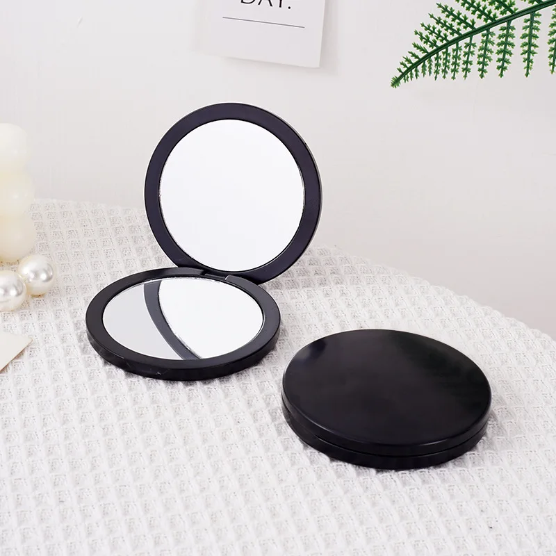 Beauty Pocket Makeup Mirror Portable Mini Square Folding Compact Mirror for Purse Travel Customized Logo  Cosmetic Mirror