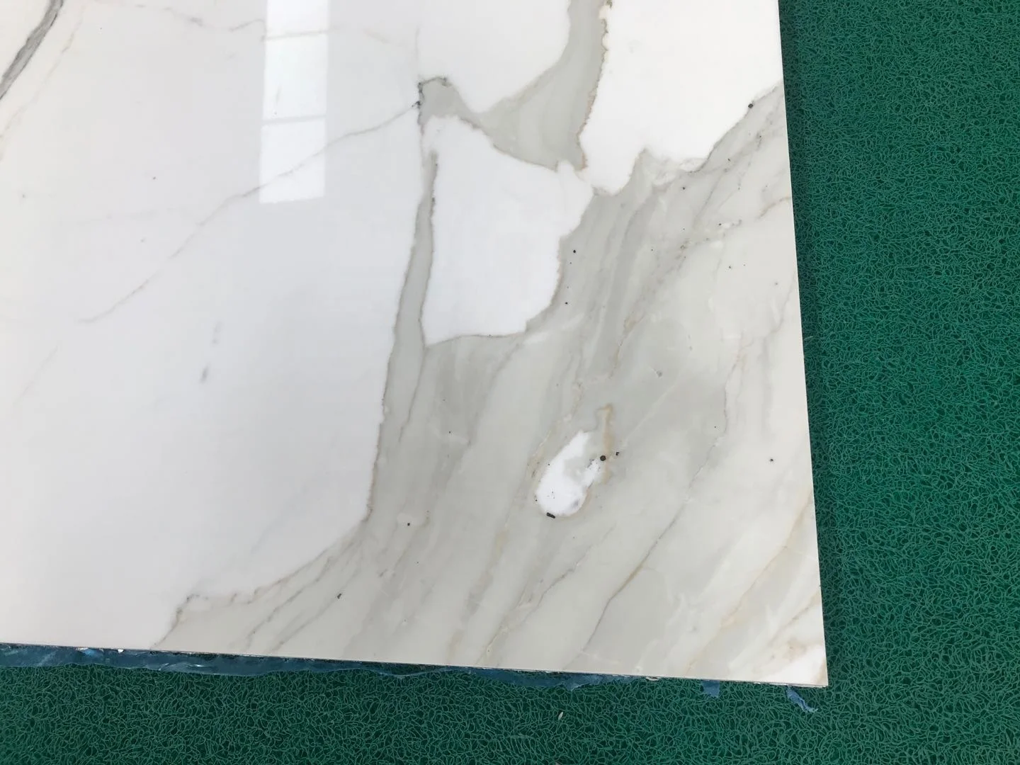 Calacatta Gold Wall Stone Aluminum Honeycomb Natural Stone Marble Cladding Panels for TV Wall