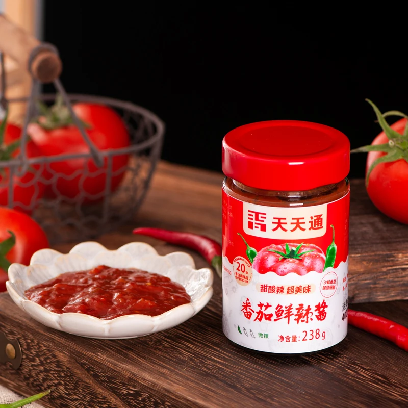Cooking Seasoning Spicy Tomato Paste Wholesale Bottled Tomato Sauce