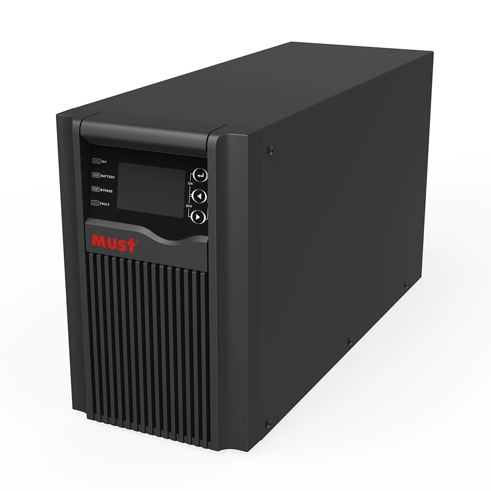 Best sell Must 3KVA 12V High frequency online UPS 2000W uninterrupted power supply