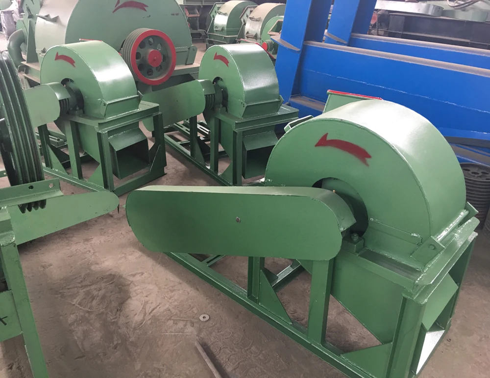 Маленькая дробилка для дерева и бамбука