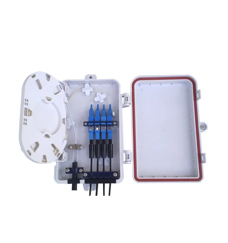 FAT 4A fiber optic distribution  box FDB Fiber Access TerminaL box  4 Cores