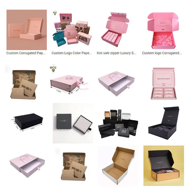 China Shopping Cheap Bundle Extension Boxes Printed Logo Custom Wigs Packaging Box Hair Online Printing