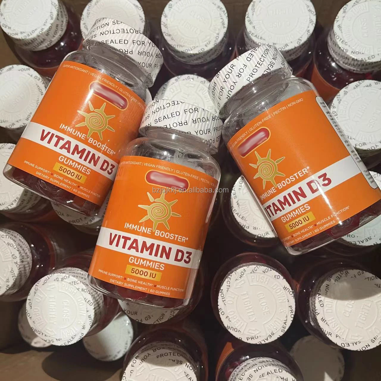 Vitamin D3 Gummy Candy Candies for Adult as well Good taste and Private Label