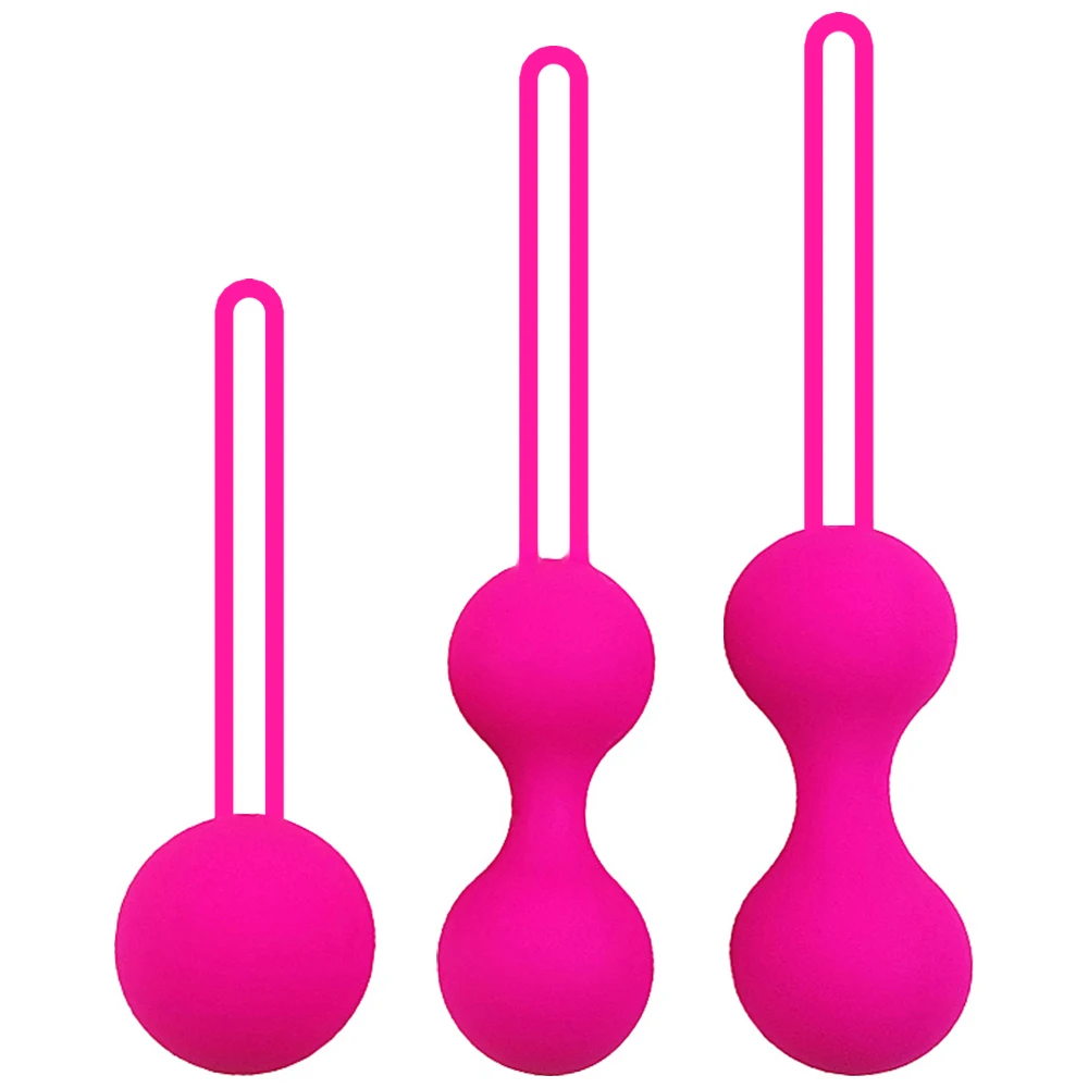 Safe Silicone Smart Kegel Ball Ben Wa Ball Vagina Tighten Exercise Machine Vaginal Geisha Ball Sex Toys Pussy Tighten Machine