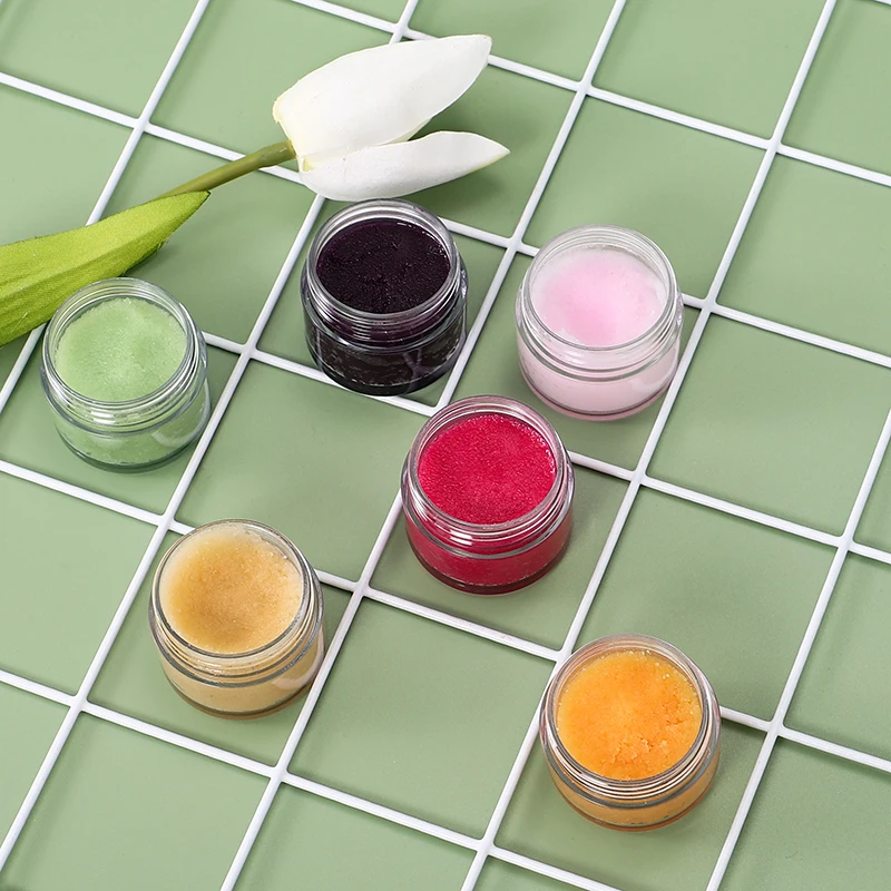 
Wholesale Cosmetic Pink Lip Scrub Private Label Sugar Organic Lip Scrubs 