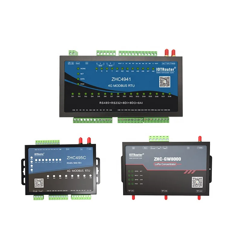 Smart Livestock Project LTE 4G Gateway with DI DO for IOT Remote Data Monitoring
