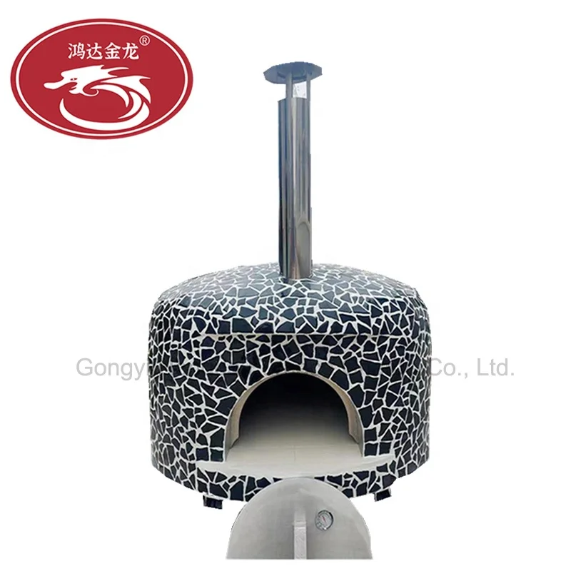 Home Outdoor Pizza Brick Oven Wood Commercial Baking The Best Wood Fired Pizza Stove Build-in Ovens for Sale