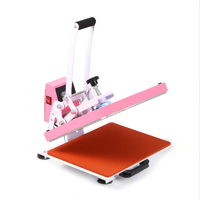Push-pull model flatbed  heat transfer machine clothing printing hot drilling stamping embossing Heat Press machine 29*38cm