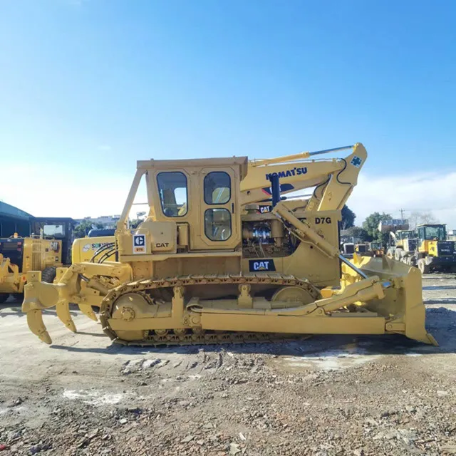 heavy machine on sale used catD7G Second hand crawler tractor Cat D7G on sale in shanghai