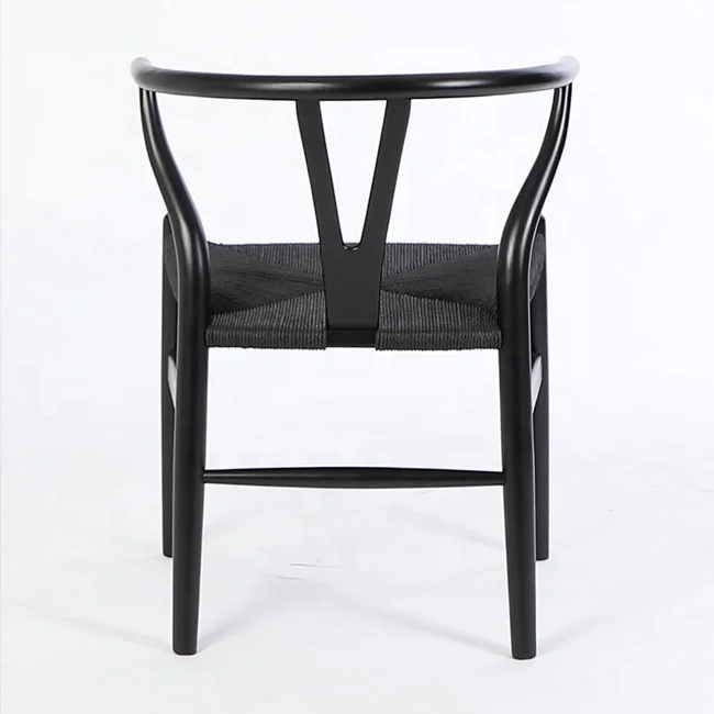 Factory directly supply Antique solid wood diningroom Y back wishbone chair resturant chair CH-971