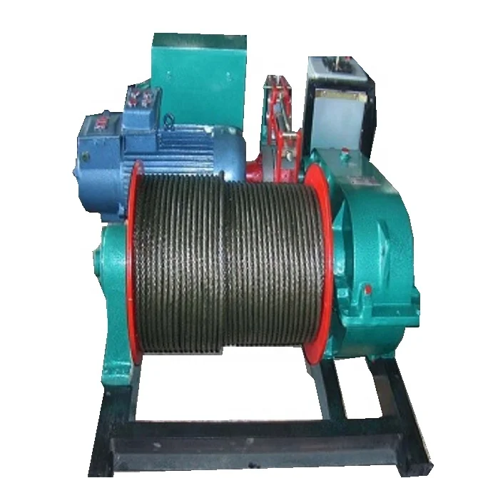 China Famous Brand Electric Winch Cable Pulling Electric Winch for Water Pipe Repair Machine