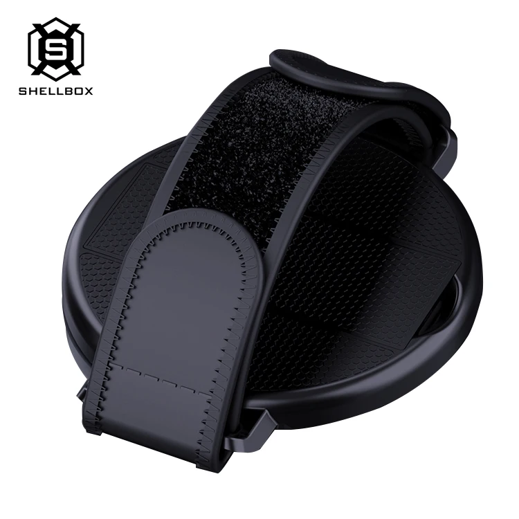 Shellbox black durable adjust 360 rotation anti-theft universal tablet handed strap holder for Apple/Samsung/Huawei tablet pc