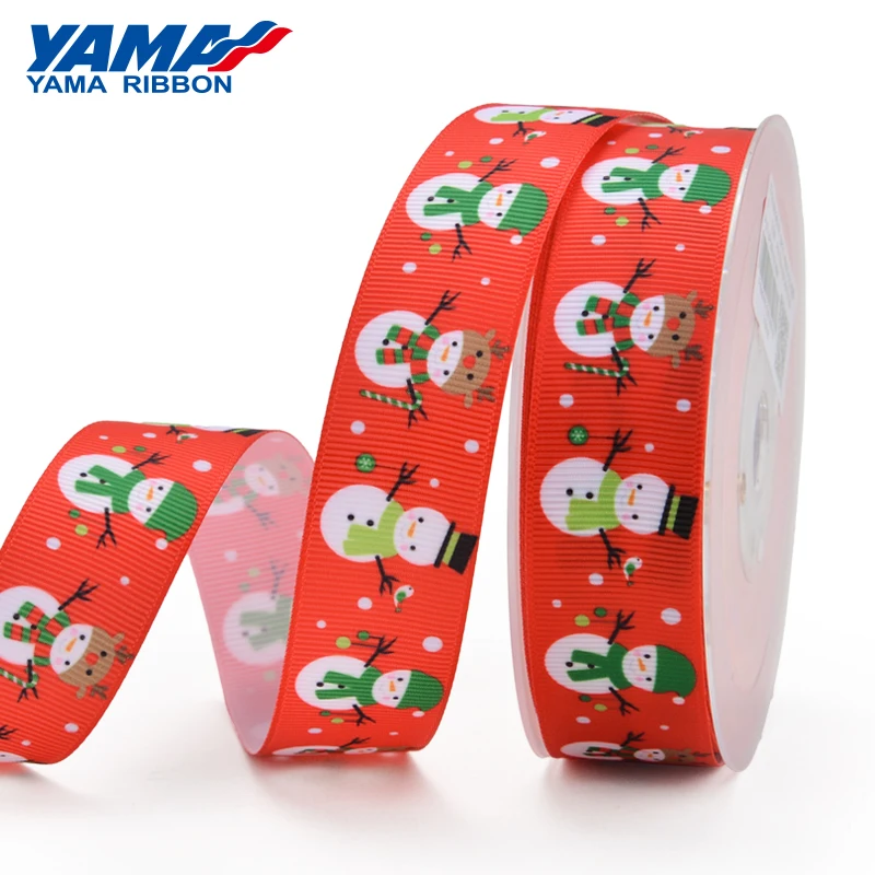 Фабрика YAMA корсажная лента 25 мм с принтом