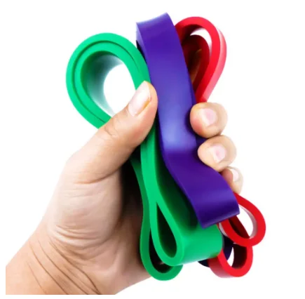 Wholesale Fitness Elastic Ring Wide Rubber Band Ring Deep Squat Thick Circle Pull Up Train Tension Ring Load Resistance Band