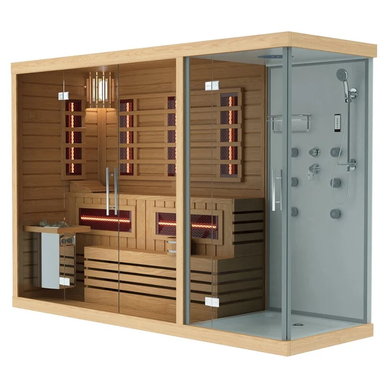 SALLY OEM Modern Prefabricated Bathroom Pods Acrylic Modular Prefab Home Container House Frameless Kitchen Bathroom Bedroom