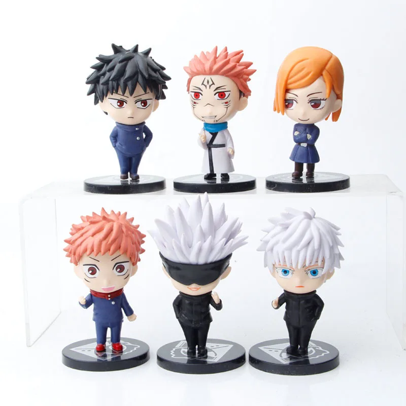Полимерная фигурка модле игрушки Аниме jujutsu kaisen gojo satoru kugisaki хит