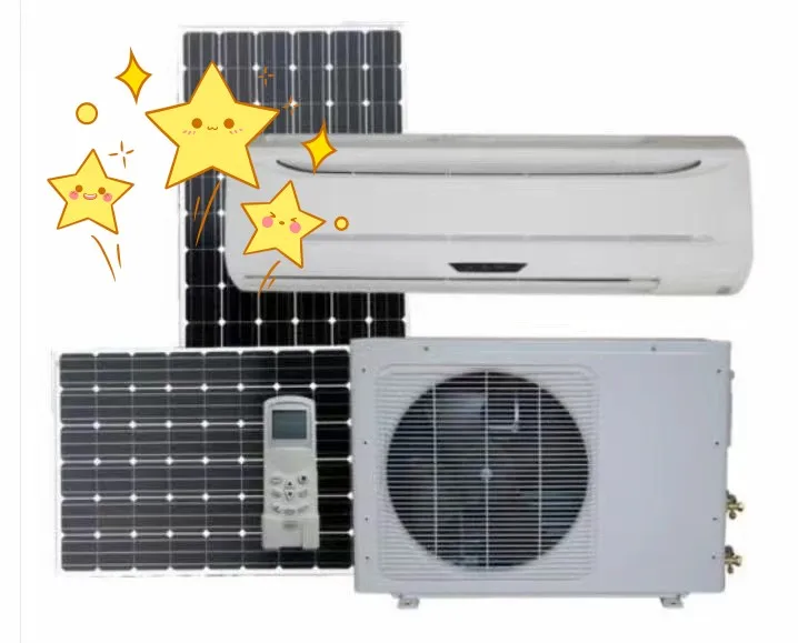 100% Солнечный комнатный кондиционер