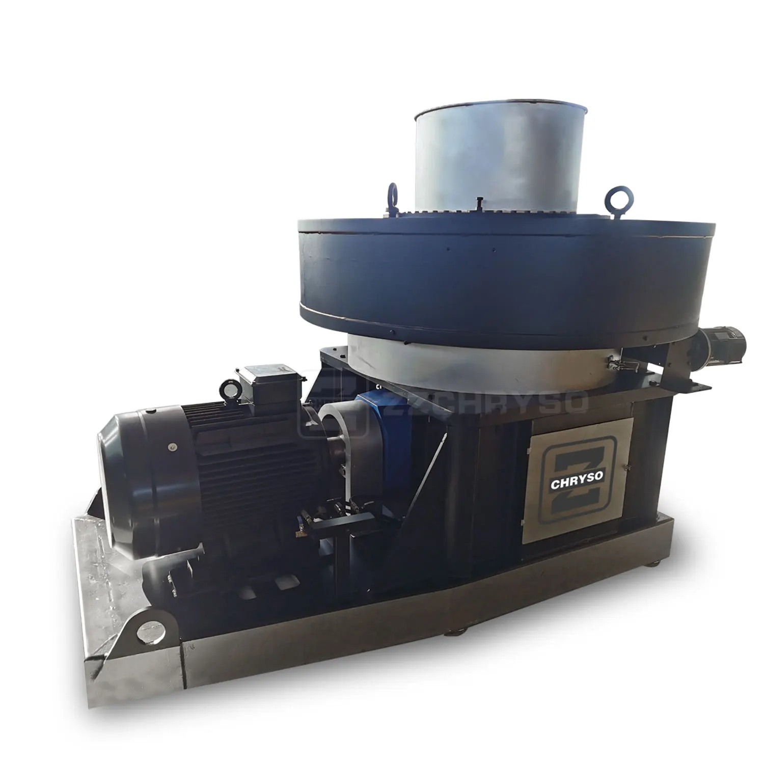 High Efficiency Cow Dung Briquette Machine Manure Solid Wood Sawdust Biofuel Briquette Press Machine Made In China