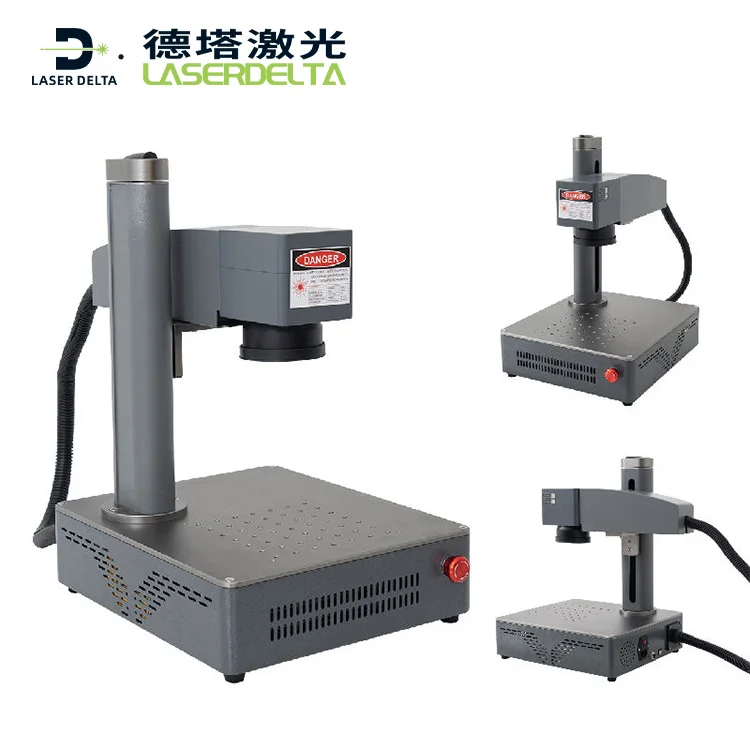 Fiber Laser Marking Machine Price for Serial Number Plate Laser Marking Machine Jewelry Chain Making Machine