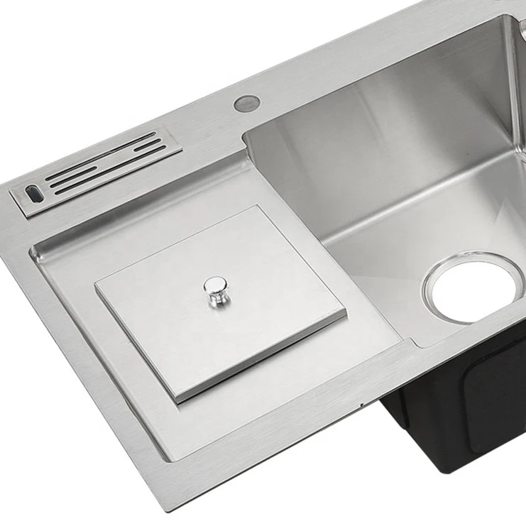 Handmade Sink Kitchen Faucets for Hotel Hot Selling Oem Luxury Modern Rectangle 304 Stainless