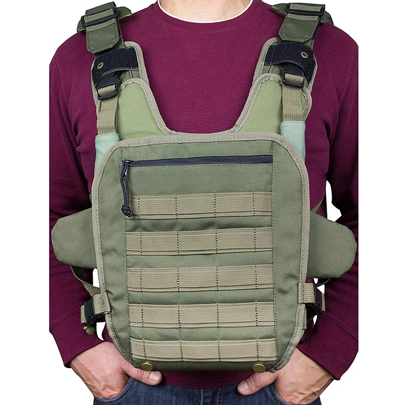 Rear Facing Baby Baby Carrier for Men Front Baby Holder Tactical Vest Backpack