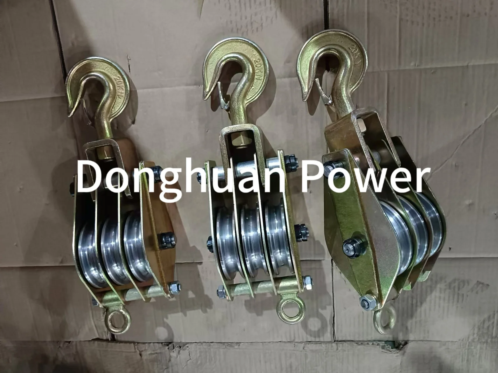 Hoisting Tackle(Aluminum Sheave/Iron Plate)