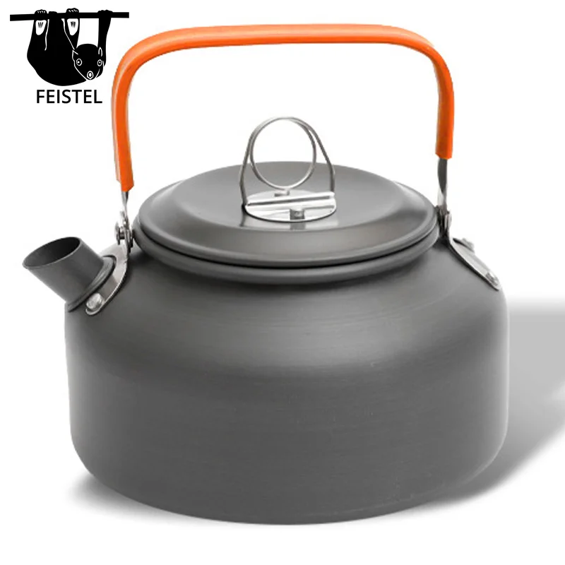 Camping Kettle Camp Tea Coffee Pot Large Outdoor Hiking Kettle Pot Portable Camping Tea Kettle