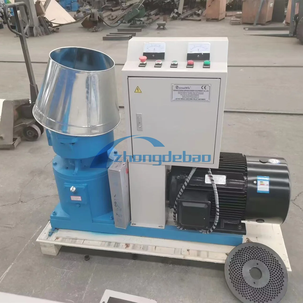 Sink Fish Feed Pellet Machine/sawdust Pallet Press Machine/animal Mill Machine