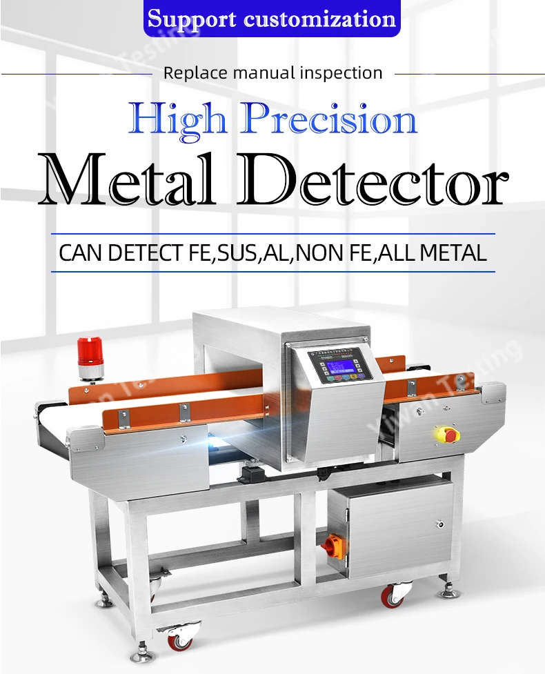 Wholesale 304SUS High Precision Food  Metal Detector Made in china