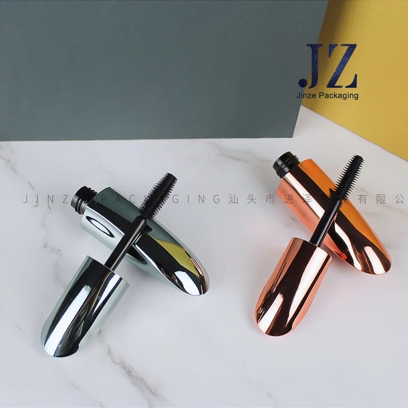 Jinze Special Design Custom Color Empty Mascara Tube Cosmetic Packaging with Brushes 12ml