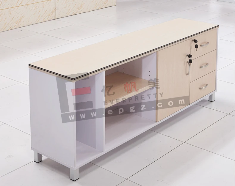 Dormitory Apartment Home Furniture Living room TV wall wooden mounted cabinet with fancy designs