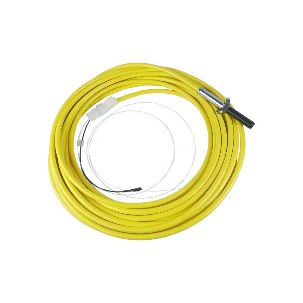 High Power Energy Fiber Laser Optical Yellow Cable Customized For Ipg Raycus Max Jpt Reci Lazer Source Cable 50um/100um