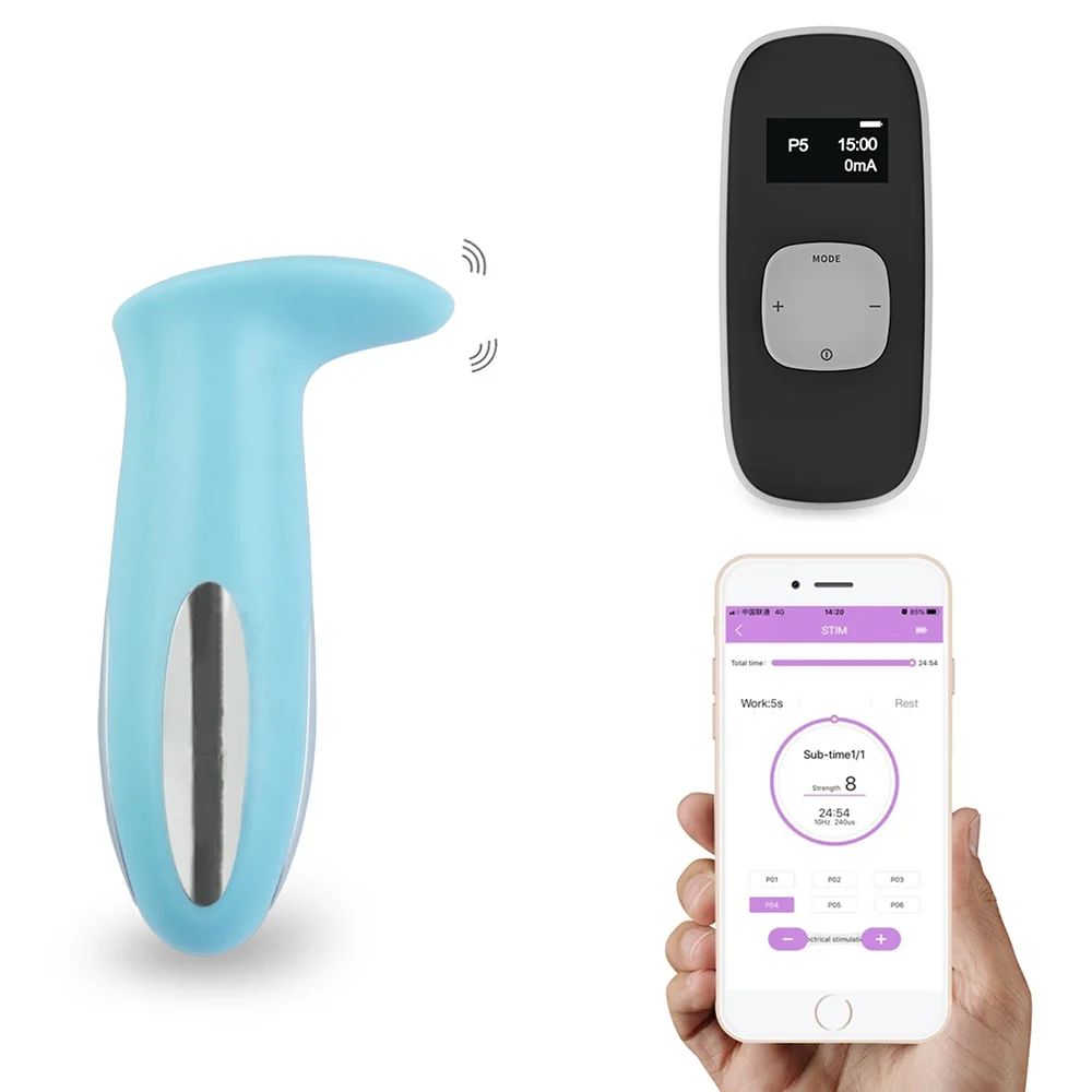 Pelvic floor stimulator APP control pain relief stimulator biofeedback EMG device with ETS STIM Functions Kegel Toner