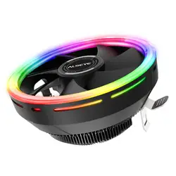 ALSEYE Top Down CPU Air Cooler w/ Low Profile, Copper Heat Bottom Base, Aluminum Fins,  120mm RGB Fan